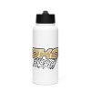 DKO Energy Stainless steel water bottle with a straw lid - Image 2