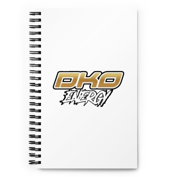 DKO Energy Spiral notebook